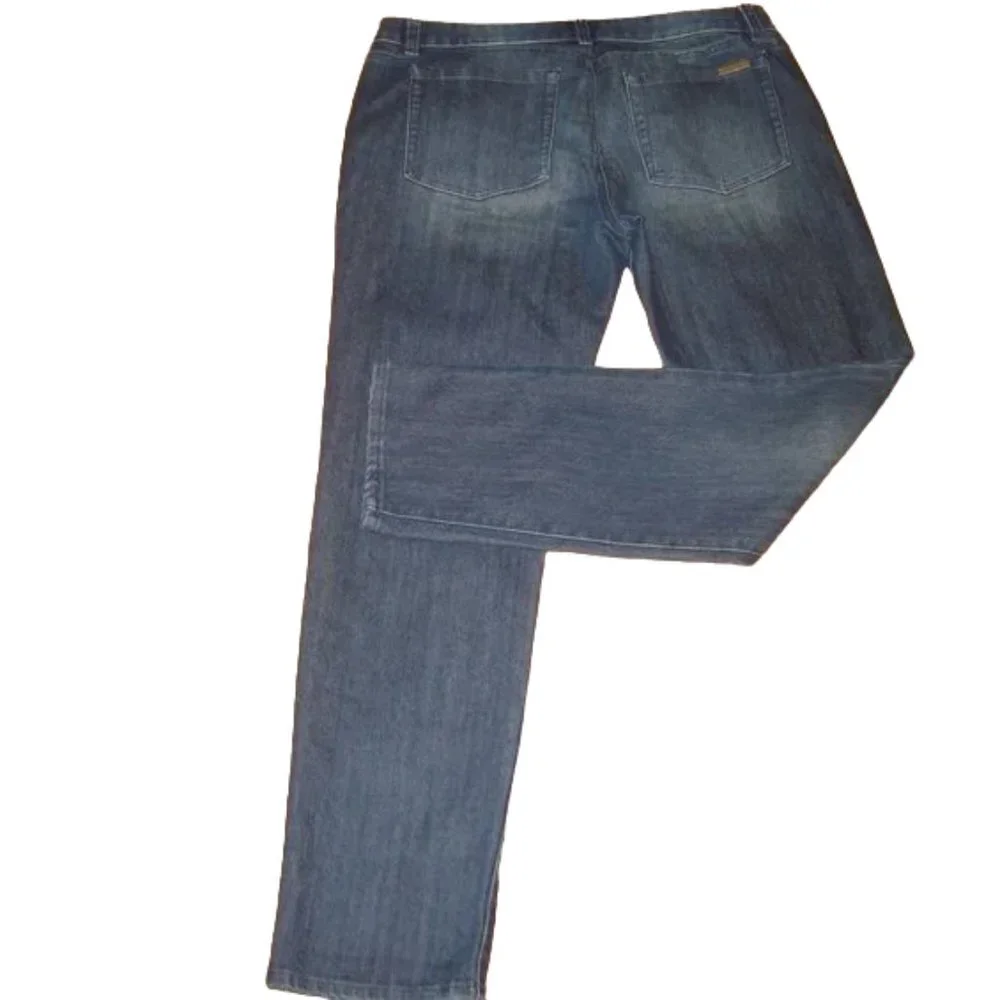 Michael Kors Women’s Straight Leg Blue Jeans, Size 6